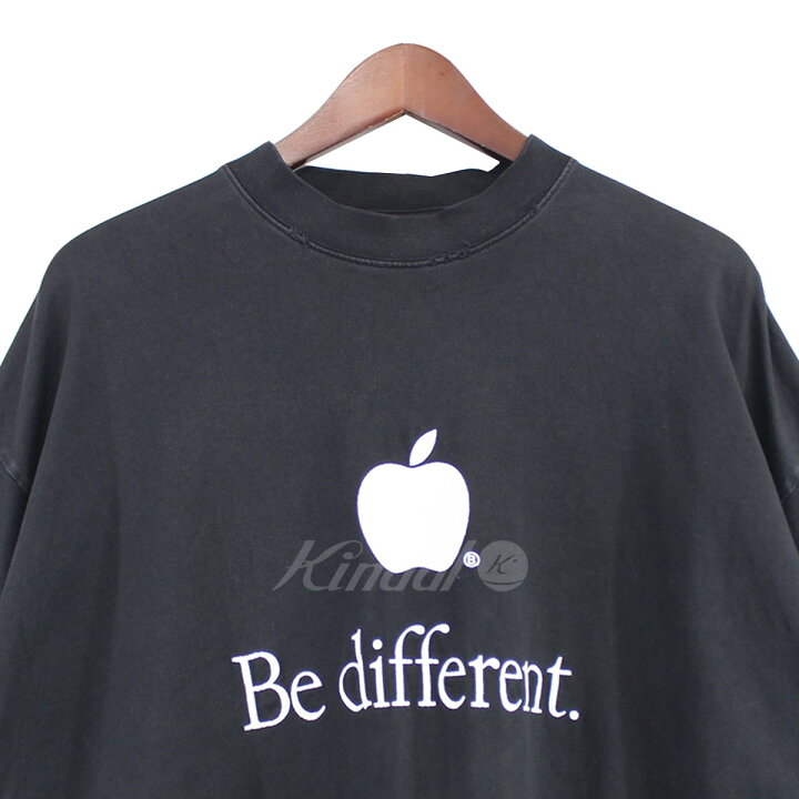 楽天市場】【中古】BALENCIAGA22AW Be different刺繍Tシャツ ロゴ 
