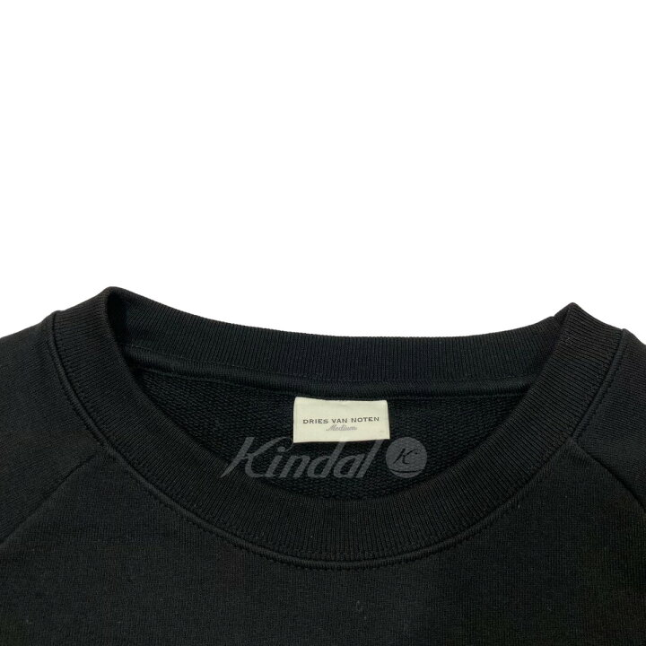 楽天市場】【中古】DRIES VAN NOTEN ローズ刺繍 スウェット ブラック 