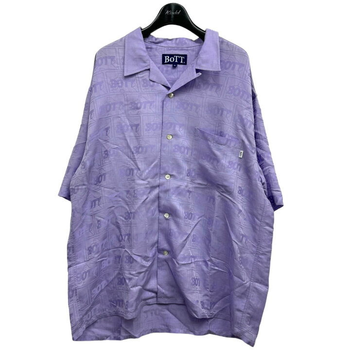 楽天市場】【中古】BoTT「Jacquard Satin S／SL Shirt」総柄サテン半袖 