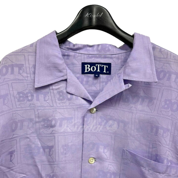 楽天市場】【中古】BoTT「Jacquard Satin S／SL Shirt」総柄サテン半袖 