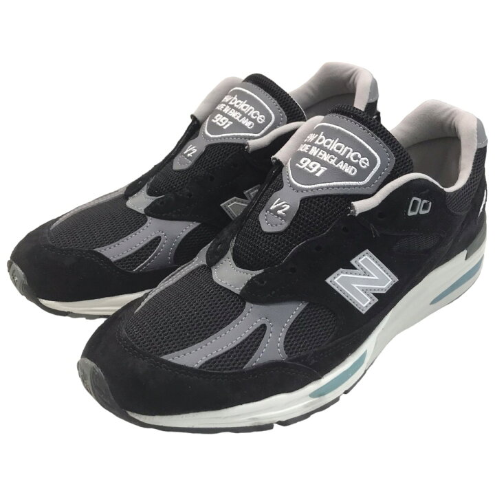 楽天市場】【中古】NEW BALANCEローカットスニーカー U991BK2 ブラック 