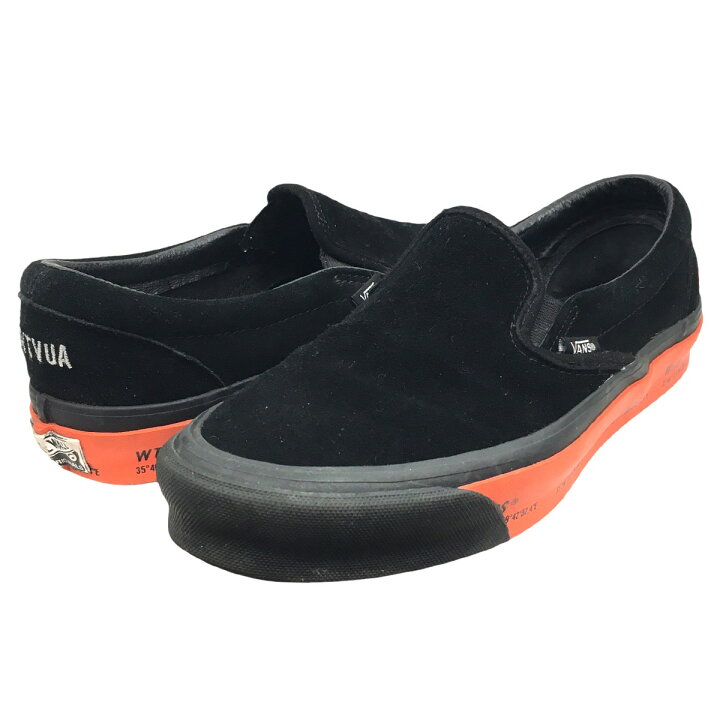 楽天市場】【中古】WTAPS×VANSロゴ スリップオン スリッポン 