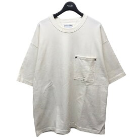 【中古】BOTTEGA VENETA　リベットポケットオーバーサイズTシャツ ホワイト サイズ：M 【170424】（ボッテガヴェネタ）