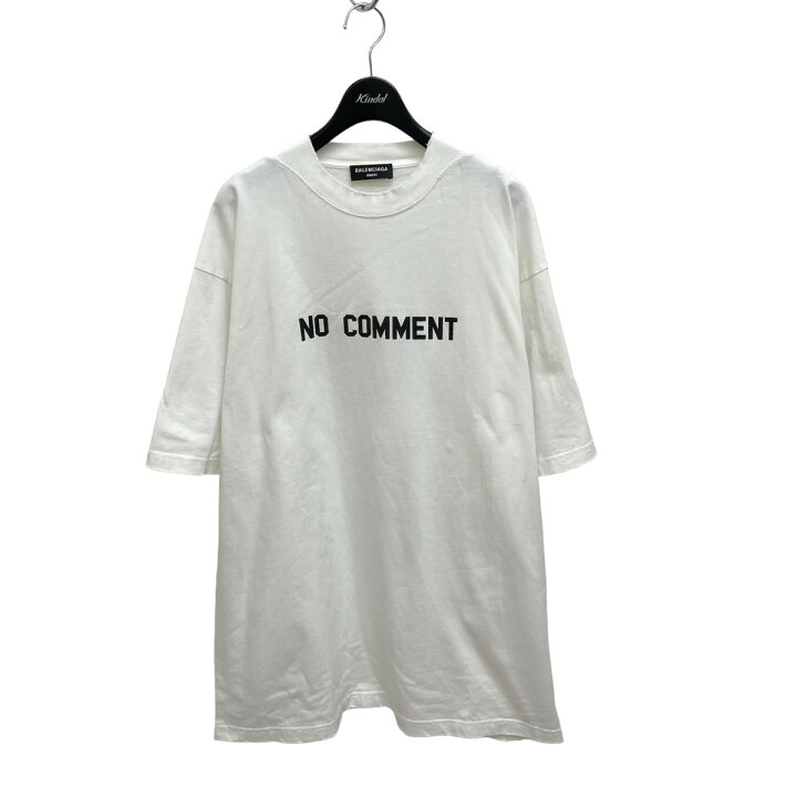 楽天市場】【中古】BALENCIAGA 22SS NO COMMENT 半袖Tシャツ 684155 