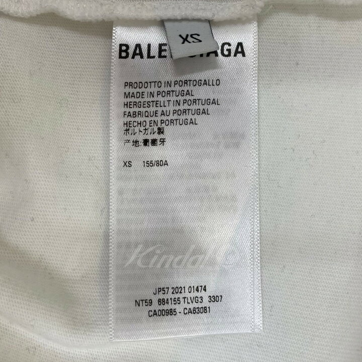 楽天市場】【中古】BALENCIAGA 22SS NO COMMENT 半袖Tシャツ 684155 