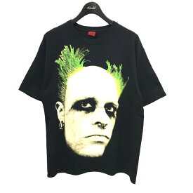 【中古】ROC STAR　THE PRODIGY KEITH FLINT TEE プリントTシャツ ブラック サイズ：M 【170424】（ロックスター）