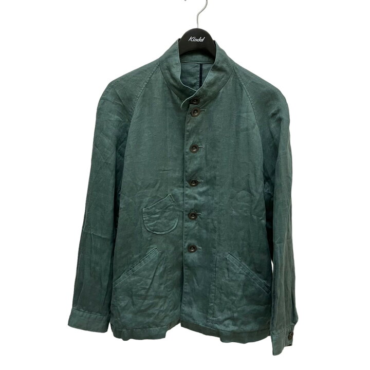 楽天市場】【中古】YINDIGO AM リネンジャケット グリーン サイズ：48 