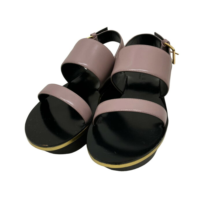 楽天市場】【中古】MARNI プラットフォームサンダル パープル サイズ  