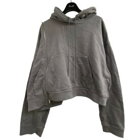 【中古】Maison Margiela 1　20SS ジップデザインプルオーバーパーカー グレー サイズ：S 【180424】（メゾンマルジェラ1）