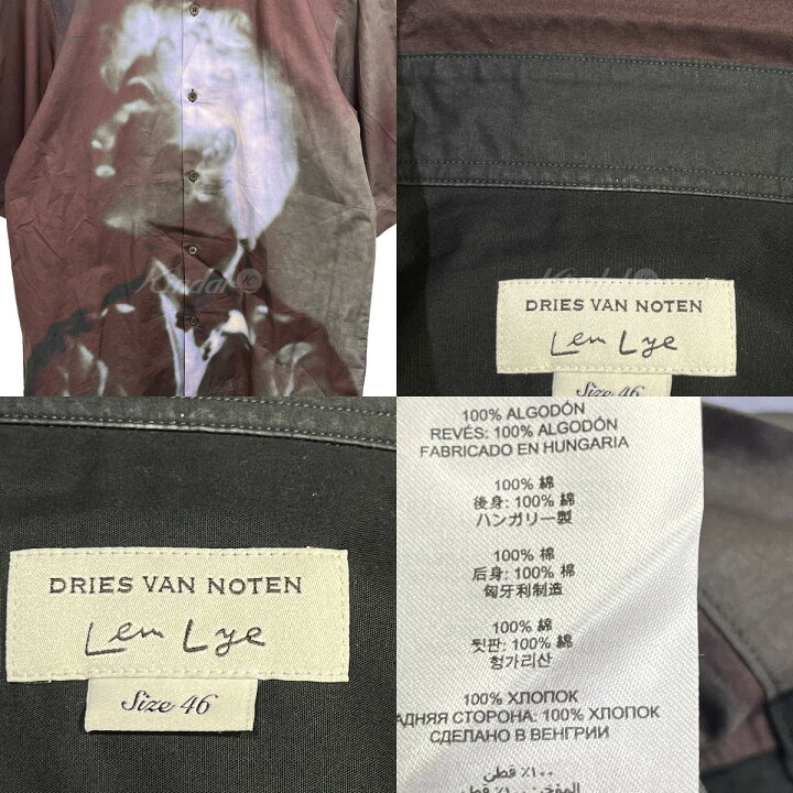 楽天市場】【中古】DRIES VAN NOTEN×Len Lye Len Lye グラフィック半袖 