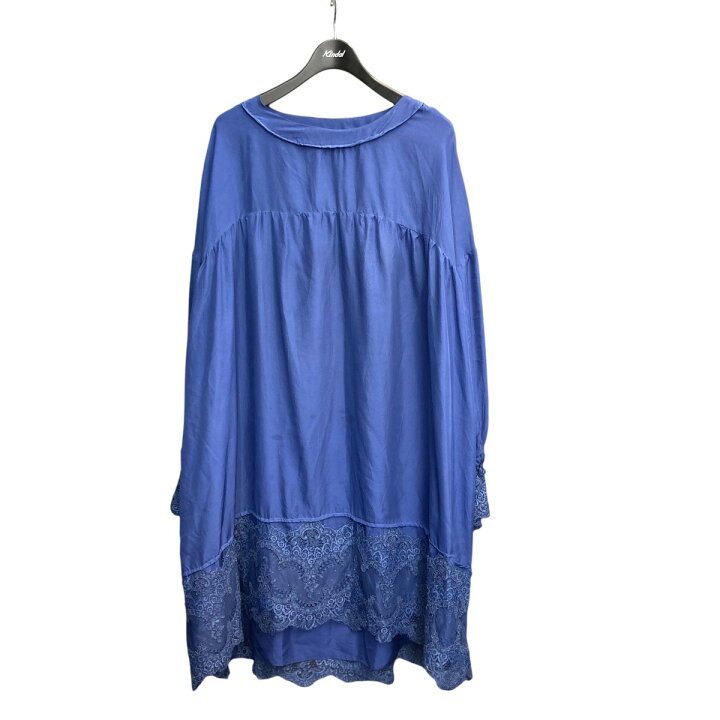 楽天市場】【中古】mina perhonen ロングワンピース ネイビー サイズ  