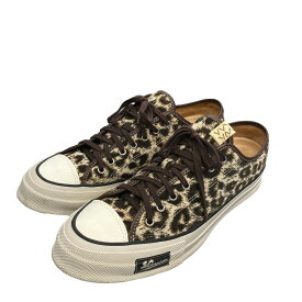 【中古】VISVIM　2023SS 「SKAGWAY LO LEOPARD」 ローカットスニーカー ブラウン サイズ：US9 【180424】（ビズビム）