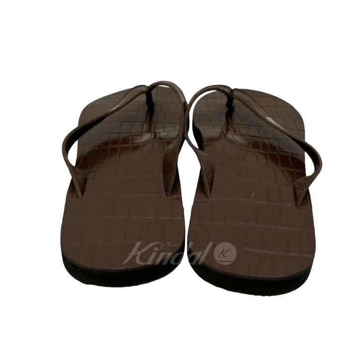 楽天市場】【中古】WACKO MARIA×EL NIDO FLIPS 型押しサンダル 
