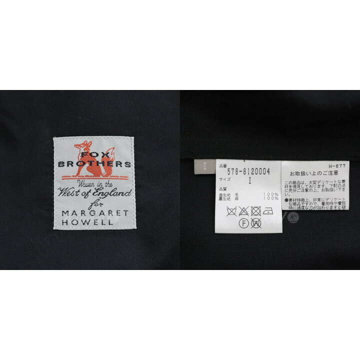 楽天市場】【中古】MARGARET HOWELL FOX BROTHERS サマーウール 