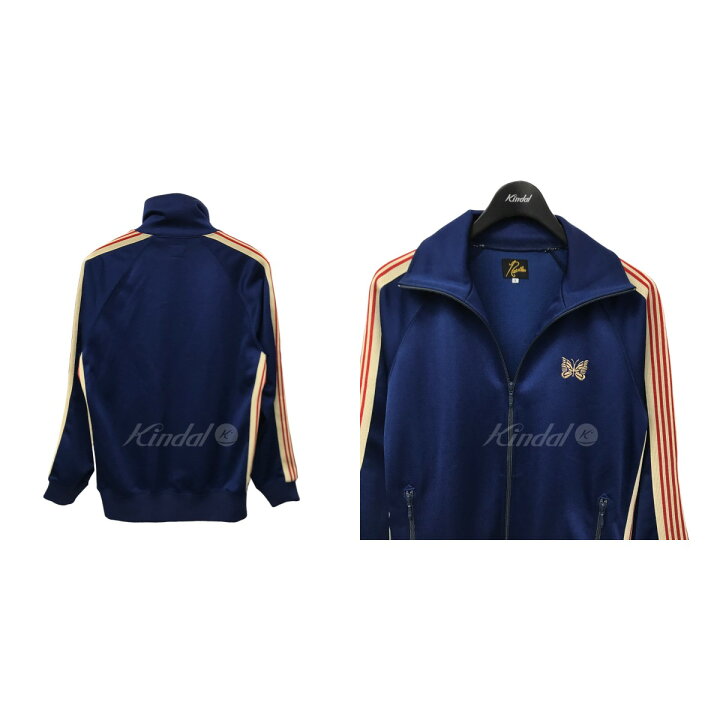 楽天市場】【中古】Needles トラックジャケット ジャージ ネイビー 