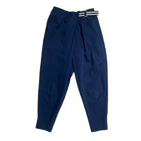 【中古】DANSKIN　×BORDERS at BALCONY AIRY CROSS TUCK PANTS タックパンツ ネイビー サイズ：36 【190424】（ダンスキン）