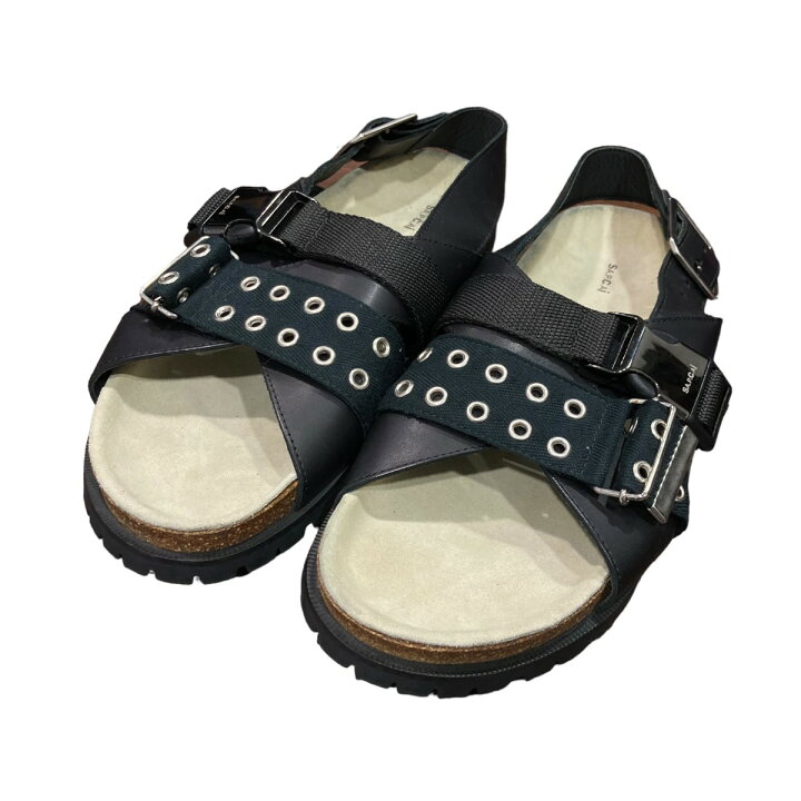 楽天市場】【中古】sacai×A．P．C． 「Jules Leather Sandals 
