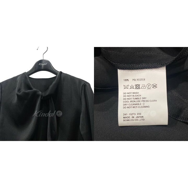 楽天市場】【中古】HYKE 24SS ｢SATIN BLOUSE｣サテンブラウス 241-15215 
