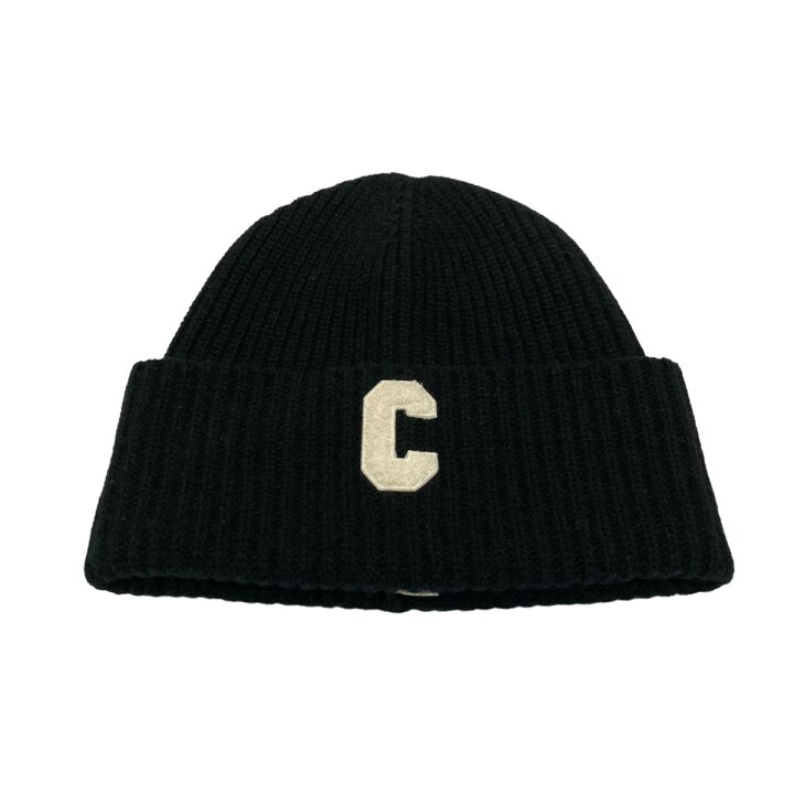 楽天市場】【中古】CELINE Cロゴ ウールニットキャップ 2AG50378U 