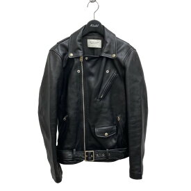 【中古】beautiful people　vintage leather ライダースジャケット 1000402811 ブラック サイズ：170 【200424】（ビューティフルピープル）