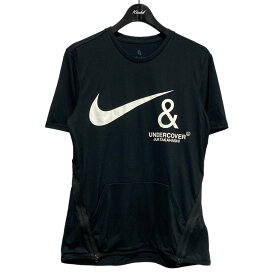 【中古】NIKE　×UNDERCOVER 裾ジップTシャツ ブラック サイズ：M 【180424】（ナイキ）
