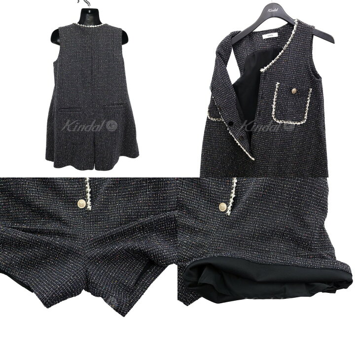 楽天市場】【中古】COELカットツィードロンパース 183208053 ブラック  