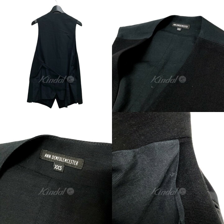 楽天市場】【中古】ANN DEMEULEMEESTER ダブルバックベルトジレ 