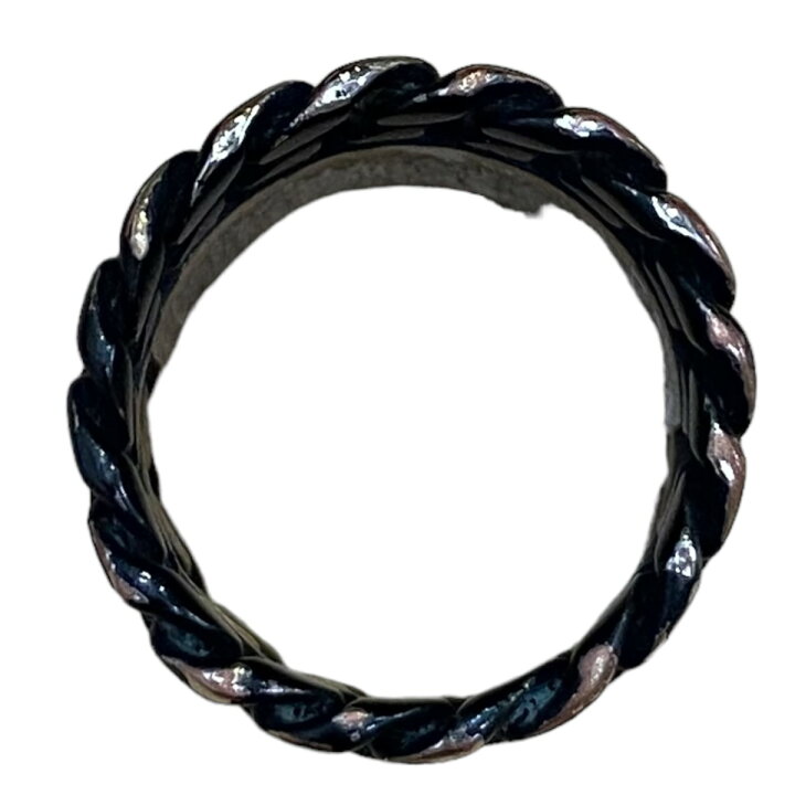 楽天市場】【中古】ALEXANDER McQUEEN リング シルバー×ブラック 