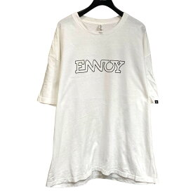 【中古】THE ENNOY PROFESSIONAL×Ken Kagami　プリントTシャツ ホワイト サイズ：XL 【200424】（ザエンノイプロフェッショナル ケンカガミ）