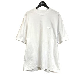 【中古】THE ENNOY PROFESSIONAL　SS23BRENCT01NTL 23SS ラバーロゴTシャツ ホワイト サイズ：S 【200424】（ザエンノイプロフェッショナル）
