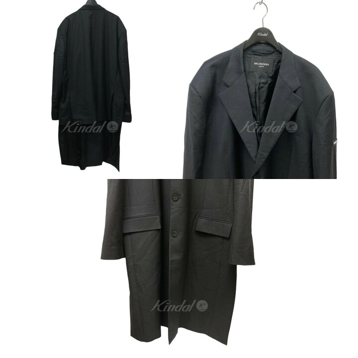 楽天市場】【中古】BALENCIAGA オーバーサイズチェスターコート  