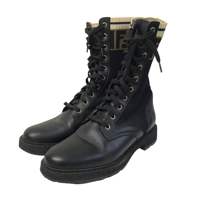 楽天市場】【中古】FENDIロコココンバットブーツ 8T6780A3H4F13MC 