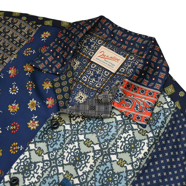楽天市場】【中古】MR．OLIVE VINTAGE STOLE SS SHIRT ヴィンテージ 