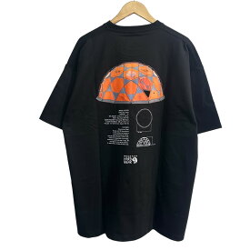 【中古】MOUNTAIN HARDWEAR × BEAMS　別注 Space Station Graphic T-shirt Tシャツ ブラック サイズ：XL 【190424】（マウンテンハードウェア ビームス）