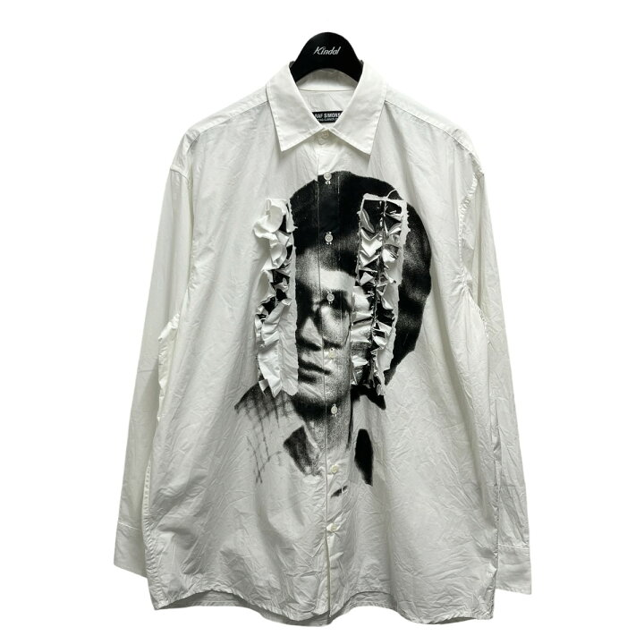 楽天市場】【中古】RAF SIMONS 21SS｢Big shirt ruffles and print on 