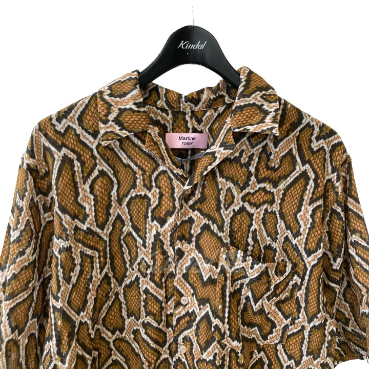 楽天市場】【中古】Martine rose オーバーサイズ アロハシャツ 