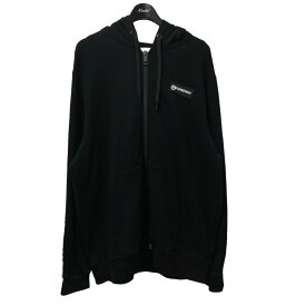 【中古】BURBERRY　ジップパーカー 8025684 ブラック サイズ：XL 【210424】（バーバリー）