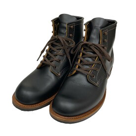 【中古】RED WING　9060／BECKMAN FLATBOX ブーツ ブラック サイズ：25．5cm 【210424】（レッドウィング）