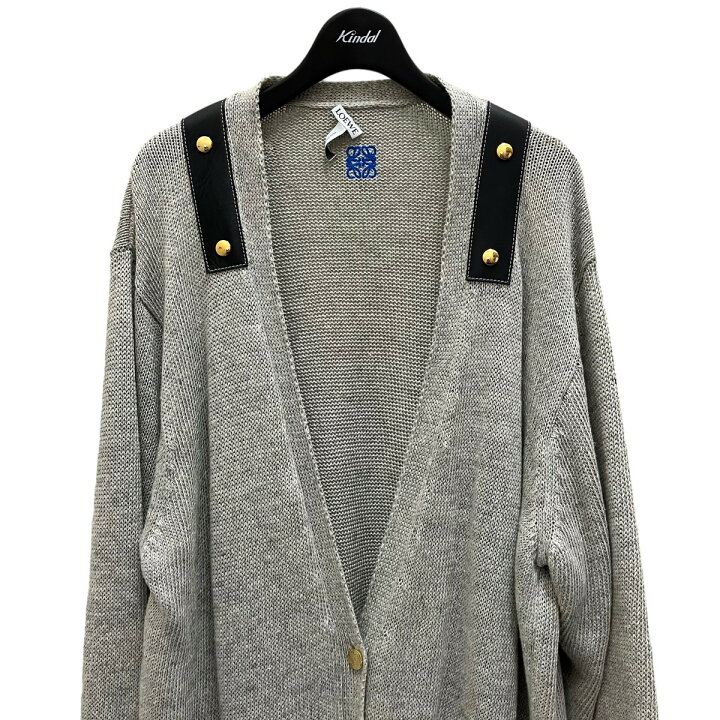楽天市場】【中古】LOEWE リネンカーディガン 28003861 ライトグレー 