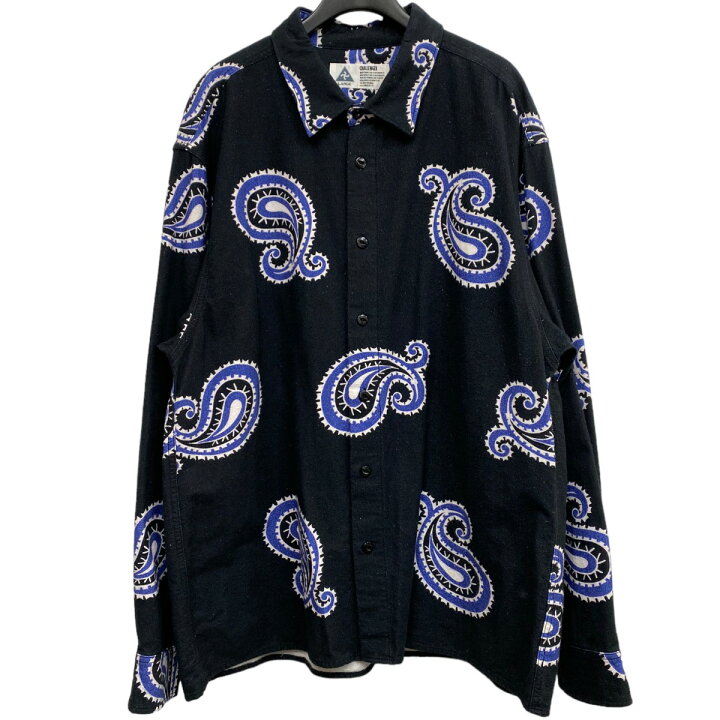 楽天市場】【中古】CHALLENGER 21AW PAISLEY NEL SHIRTペイズリー 