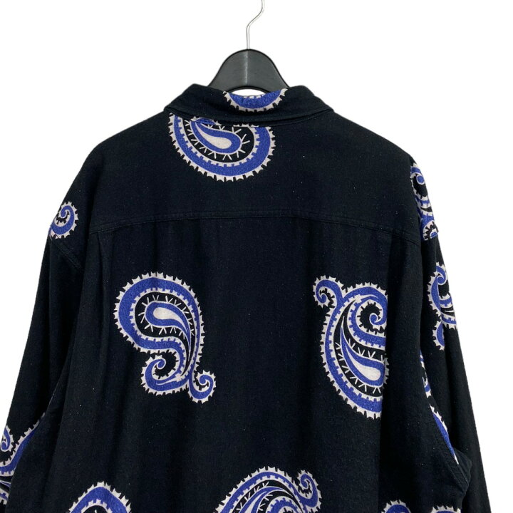 楽天市場】【中古】CHALLENGER 21AW PAISLEY NEL SHIRTペイズリー 