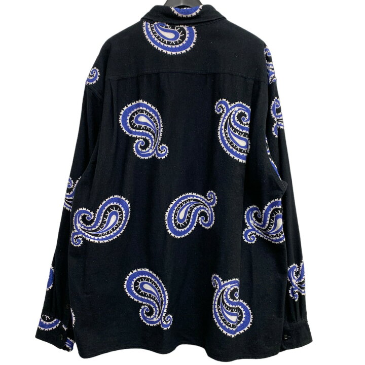 楽天市場】【中古】CHALLENGER 21AW PAISLEY NEL SHIRTペイズリー 