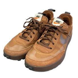 【中古】NIKE×Tom Sachs　「WMNS General Purpose Shoe」 ローカットスニーカー ブラウン サイズ：27cm 【200424】（ナイキ×トムサックス）