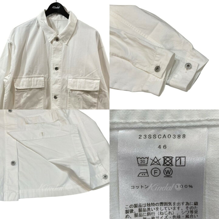 楽天市場】【中古】cantate Back Satin Safari Jacket MILK サファリ 