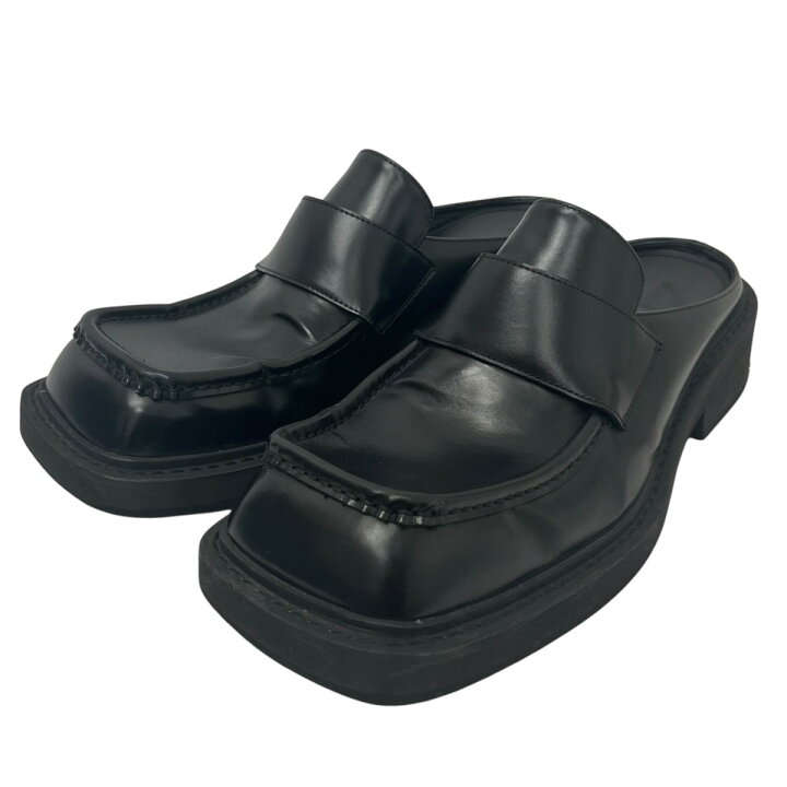 楽天市場】【中古】BALENCIAGA ｢inspector mule｣ スクエアミュール 