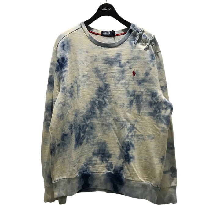 楽天市場】【中古】POLO RALPH LAUREN×CLOT ブリーチ加工スウェット  