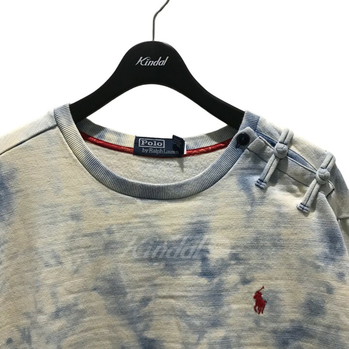楽天市場】【中古】POLO RALPH LAUREN×CLOT ブリーチ加工スウェット  