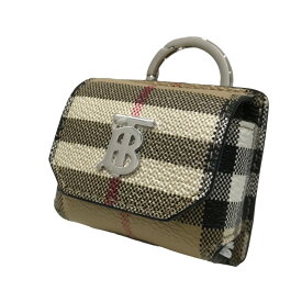 【中古】BURBERRY　AirPodsケース ベージュ 【210424】（バーバリー）