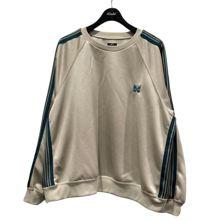 楽天市場】【中古】Needles スウェット LQ445 ベージュ×グリーン  