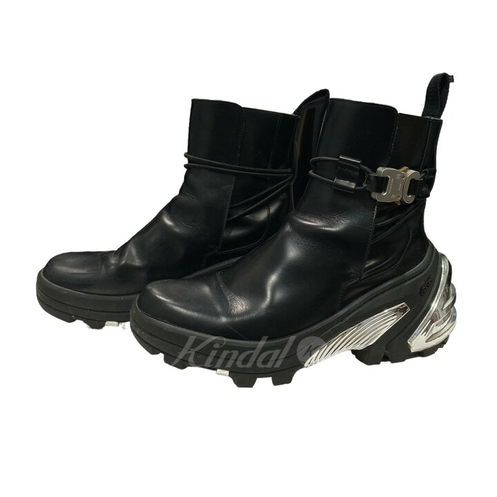 楽天市場】【中古】1017 ALYX 9SM バックルチェルシーブーツ ブラック 